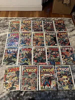 Buy The Mighty Thor - 249, 252, 253, 255, 256, 259-261, 263-270. King Annual 5, 6, 7 • 80.25£