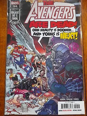 Buy THE AVENGERS #54 (LGY #754) May 2022  'The Death Hunters: End' MARVEL COMICS  • 5.65£
