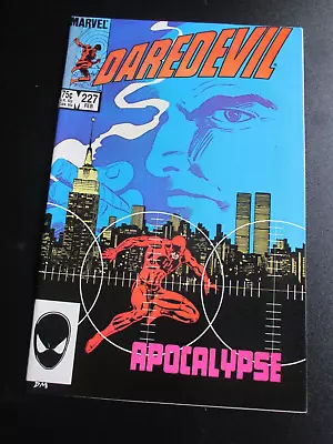 Buy Daredevil # 227 1st Series Feb 1986 BORN AGAIN Pt. 1  Very Fine + ( VF+ ) Copy • 32£