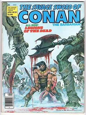 Buy Savage Sword Of Conan Vol 1 No 39 Apr 1979 (VFN+) (8.5) Marvel B&W Magazine • 17.99£