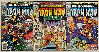 Buy Bronze Age Marvel Comics Key 3 Issue Lot Iron Man 106 107 108 Higher Grade VG/FN • 0.99£