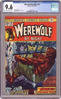 Buy Werewolf By Night #20 CGC 9.6 1974 4374111008 • 282.39£