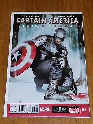 Buy Captain America Living Legend #2 Nm+ (9.6 Or Better) Marvel Comics December 2013 • 4.94£