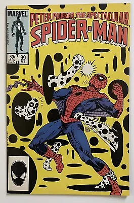 Buy Spectacular Spider-Man #99 (Marvel 1985) 1st Cover The Spot Spider-Verse 2 Nice! • 39.52£