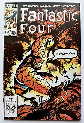 Buy Fantastic Four #263 Direct Market Edition ~ Vintage 1984 Marvel Comics • 4.05£
