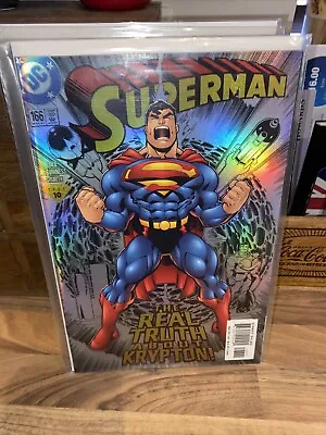 Buy Superman 166 🔥2001 HOLOCHROME Edition🔥Truth About Krypton🔥DC Comics🔥NM+ • 10£