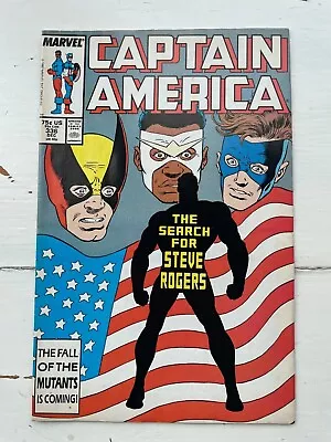 Buy Captain America #336 (1987) Very Fine- (7.5) Condition • 0.99£