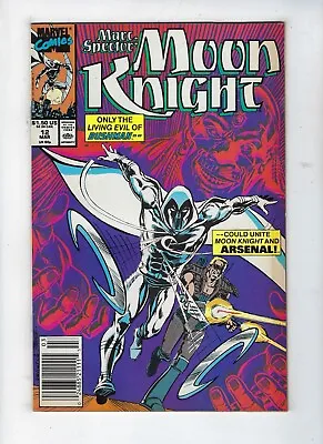 Buy Marc Spector Moon Knight # 12 Marvel Comics Arsenal Appearance 1990 FN/VF • 4.95£
