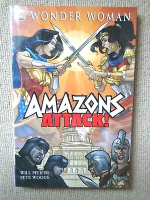 Buy Wonder Woman AMAZONS ATTACK 9781401215439 HARDBACK NEW ANS SEALED  • 28.50£