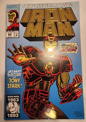 Buy IRON MAN #290 1st Telepresence Armor Foil 1993 All Issues 1-332 Listed (9.8) NM+ • 6.31£