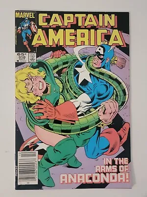 Buy Captain America #310 Marvel Comics 1985 Newsstand Var 1st App Serpent Society • 11.09£