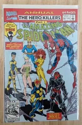 Buy Amazing Spider-Man Annual #26 New Warriors Venom Marvel Comic 1992 • 2.77£