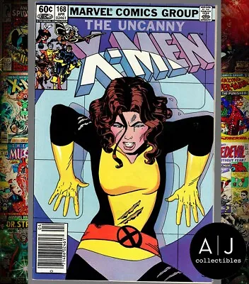 Buy Uncanny X-Men #168 1983 NM- 9.2 (Marvel) • 31.62£