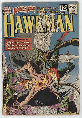 Buy Brave And The Bold 42 DC 1962 GD Hawkman Hawkgirl Joe Kubert Garden Fox • 20.08£