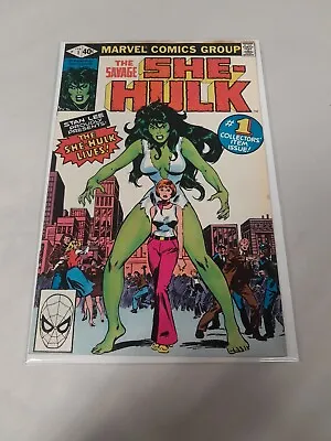Buy The Savage She-Hulk #1 Origin & 1st Appearance Bronze Age KEY Marvel Comics 1980 • 39.42£