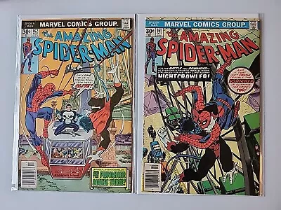 Buy Amazing Spider-Man #160 161 (Marvel Comics 1976) 1st Jigsaw - Nightcrawler App • 39.97£