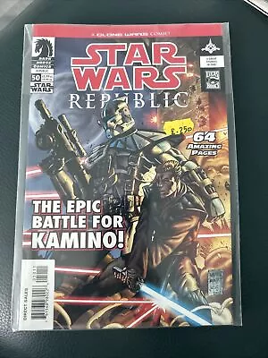 Buy Dark Horse Star Wars Republic #50 The Epic Battle For Kamino 2003 NM Or Finer • 45£