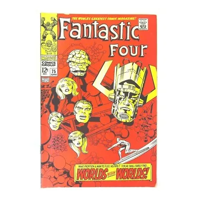 Buy Fantastic Four (1961 Series) #75 In Fine Minus Condition. Marvel Comics [n} • 80.04£