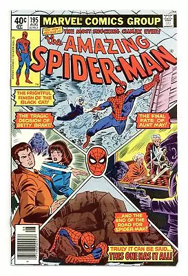 Buy Amazing Spider-Man 195N VG/FN 5.0 1979 • 37£