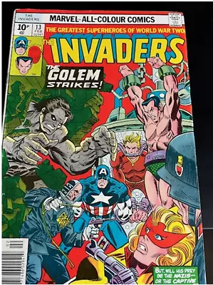 Buy The Invaders - #13 1977  Marvel Comics • 0.99£