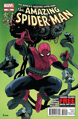 Buy 2012 Marvel Amazing Spider-man #699 Comic Book M/nm • 7.57£