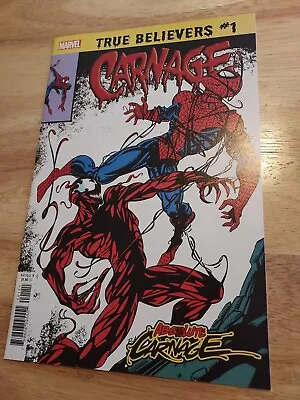 Buy Amazing Spider-man #1 (2019) 9.4 NM/ True Believers Reprint 1st Carnage ASM #361 • 20.78£