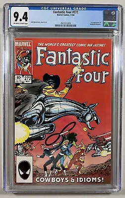 Buy Fantastic Four 272 (Marvel, 1984)  CGC 9.4 **First Apperance Nathaniel Richards* • 33.99£