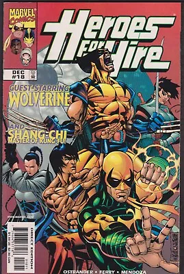 Buy Heroes For Hire #18  (Marvel - 1997 Series) Vfn • 2.25£