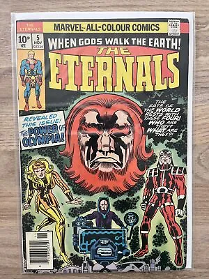 Buy Marvel Comics The Eternals #5 1st App Thena 1976 Bronze  Age • 12.99£