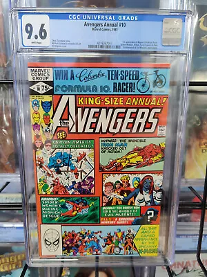 Buy Avengers Annual #10 (1981) - Cgc Grade 9.6 - 1st Appearance Rogue Madelyn Pryor! • 236.62£