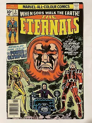 Buy Eternals #5. Nov 1976. Marvel. Fn. 1st Appearances Domo, Makkari, Thena & Zuras! • 10£