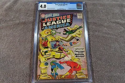 Buy 1960 DC Comics BRAVE And The BOLD #29 - Key 2nd Ap. Of JUSTICE LEAGUE - CGC 4.0 • 474.36£