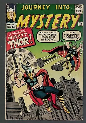 Buy Marvel Comics Journey Into Mystery 95 VG+ 4.5 1963 Thor V Thor Avengers • 289.99£