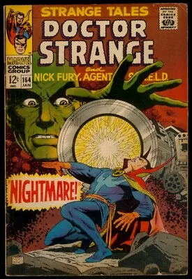 Buy Marvel Comics STRANGE TALES #164 DOCTOR STRANGE Nick Fury VG/FN 5.0 • 10.35£