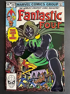 Buy Fantastic Four #247 - Marvel 1982 Comics Doctor Doom NM- • 15.41£