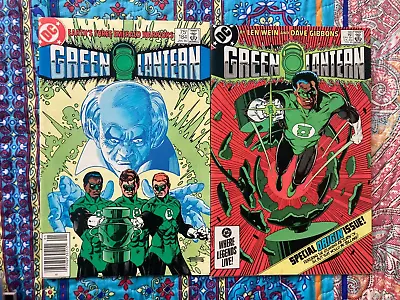 Buy Green Lantern 184 & 185 Origin Guy Gardner & John Stewart Wein Kane Gibbons 1985 • 7.88£