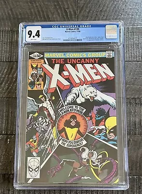 Buy Marvel Comics Uncanny X-Men 139 CGC 9.4 WP Kitty Pryde Key Byrne Claremont • 94.87£