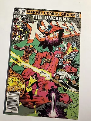 Buy Uncanny X-men 160 Vf Very Fine Newsstand 8.0 Marvel • 19.98£