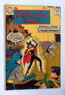 Buy Detective Comics #286 Comic Book Very Fine- 1960 Batman Off White Pages Batwoman • 98.74£