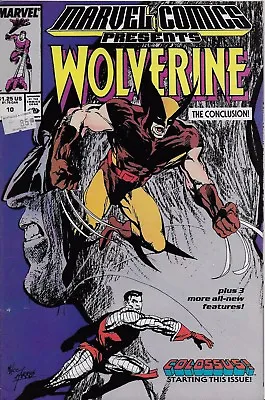 Buy Marvel Comics Presents # 10: Wolverine, Man-thing, Machine Man & Colossus [1] • 4.99£