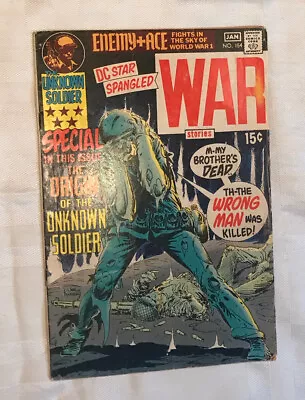 Buy DC Comics Star Spangled War Stories The Unknown Soldier Issue #154 January 1971 • 15.93£