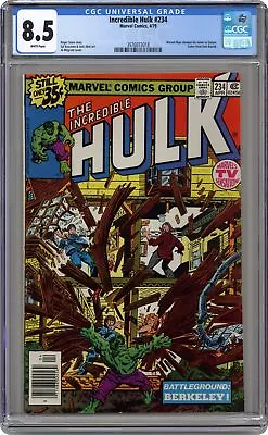 Buy Incredible Hulk #234 CGC 8.5 1979 3976073018 • 120.64£