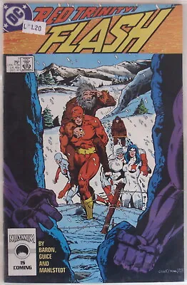Buy The Flash (new) - # 7 Dec 87 - Red Trinity! - 1987 - Dc Comics • 4£
