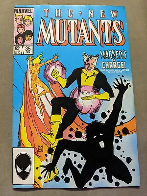 Buy The New Mutants #35, Marvel Comics, 1985, Magneto, FREE UK POSTAGE • 5.99£