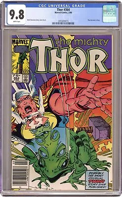 Buy Thor #364 CGC 9.8 1986 3955699015 1st App. Throg (Frog Thor) • 158.12£
