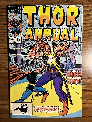 Buy Thor Annual 12 Don Perlin Cover 1st App Of Vidar Marvel Comics 1984 Vintage • 4.70£