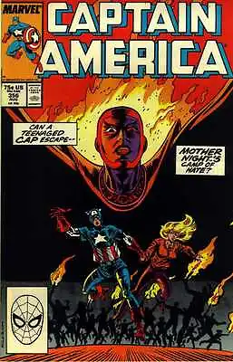 Buy Captain America # 356 (1st Appearance Of Mother Night) (USA, 1989) • 5.11£