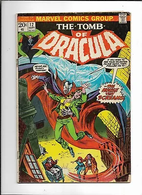 Buy Tomb Of Dracula #12 (Marvel 1973) 2nd Blade Appearance VG • 44.19£