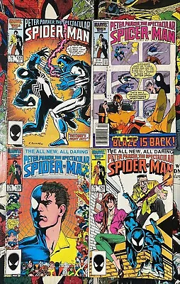 Buy Spectacular Spider-Man #120, 121, 122 & 123 Lot Of 4 Marvel Comics 1986-1987 • 7.11£