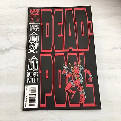 Buy 🔥deadpool The Circle Chase #1 First Deadpool Solo Series 1993 Marvel Key🔥 • 15.95£